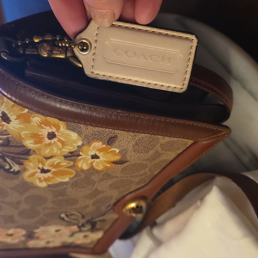 Coach 1941 Riley Crossbody Bag 2018 In Prairie Floral Print 🌸 - Picture 3 of 17